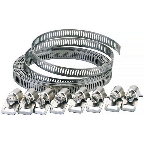 Pipe hose clamp kit - 3, meter