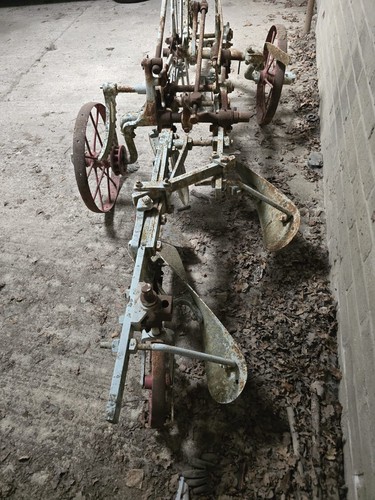 Vintage furrow plough - 2, garden