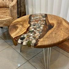 Pebble Decor Table, Epoxy