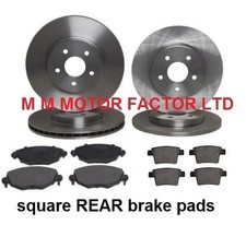 For Jaguar X-Type |2000-| 1.8, 2.0, 2.2 & 2.5 Front & Rear Brake Discs & Pads