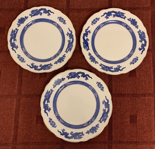 Royal cauldon blue dragon - 3,