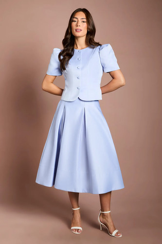 Coast cornflower blue - blue, midi
