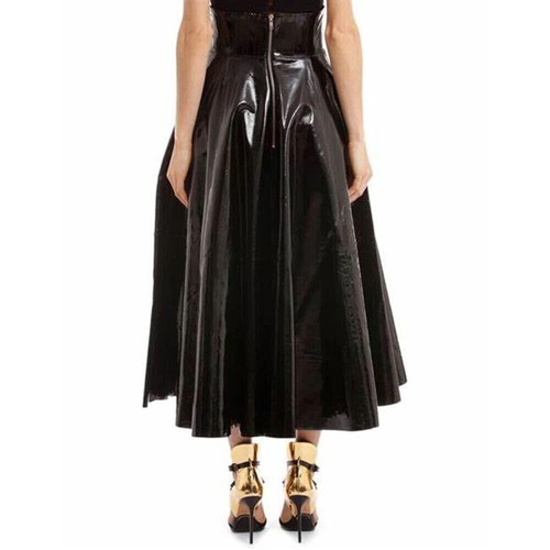 Shiny pvc leather fashion high - leather,