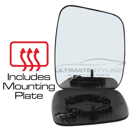Wing mirror glass - wing, fiat