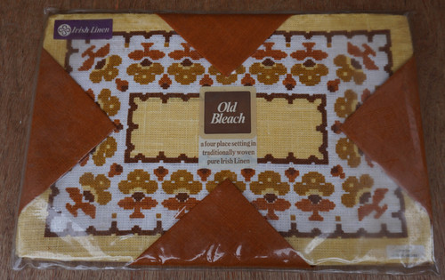 Irish linen luncheon place - 4,