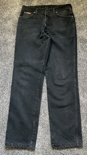 Wrangler mens black jeans