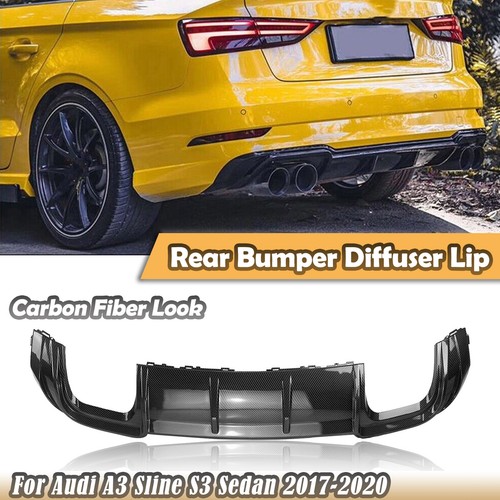 Carbon fiber rear - rear, bumper