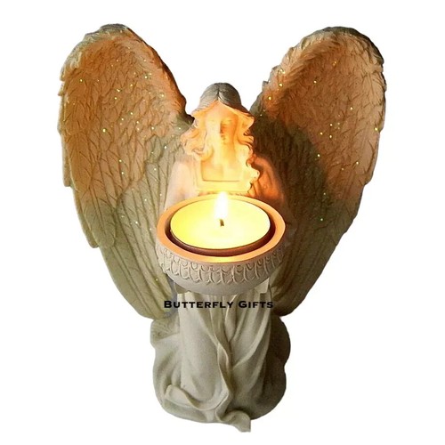 Kneeling angel tea light - angel,