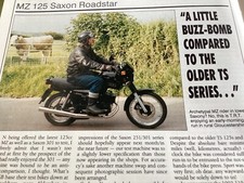 MZ SAXON 125 301 MOTORCYCLE