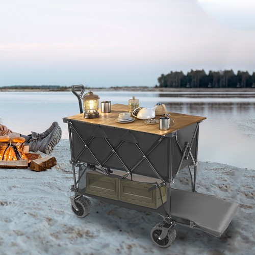 400l folding camping trolley - 400l,