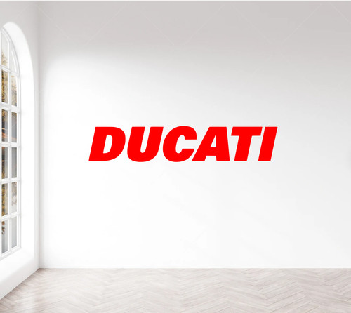 Ducati wall art - wall, large