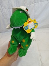 Vintage The Wiggles 2003 DOROTHY THE DINOSAUR 8" Plush Bean Bag Doll NWT Toy