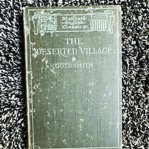 Oliver goldsmith the deserted - goldsmith,