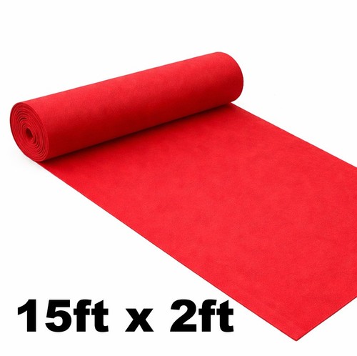 15ft red carpet vip party - red,