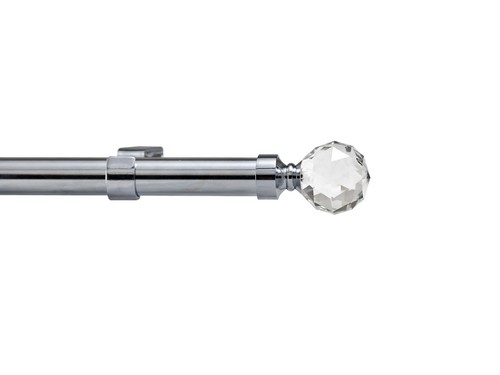 Extendable curtain pole rod - extendable,