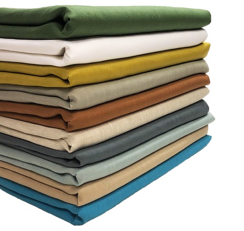 Pure linen natural 100 fabric - linen, 100%