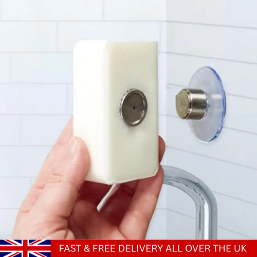 Magnetic soap holder suction - soap,
