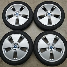 4x Genuine BMW i3 Winter Wheels 5Jx19 ET43 6852053 Bridgestone Blizzak LM500 TPMS
