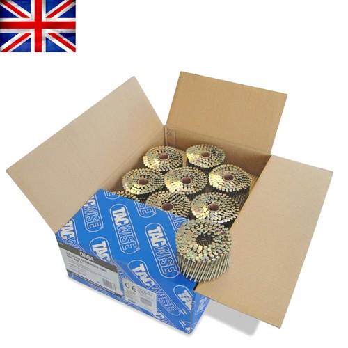 Extra galvanised coil nails - galvanised,
