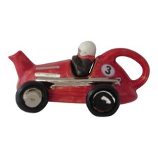 Racing Car Teapot One Cup