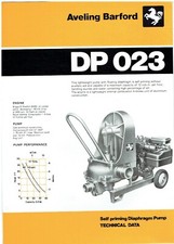 AVELING BARFORD DP023 SELF