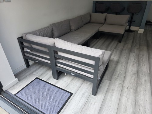 Aluminium garden furniture - furniture, set
