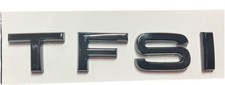 Gloss Black TFSI Rear Badge