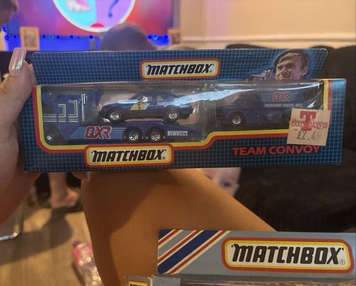 Matchbox team convoy diecast - team,