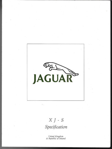 Jaguar xjs specifications - jaguar,