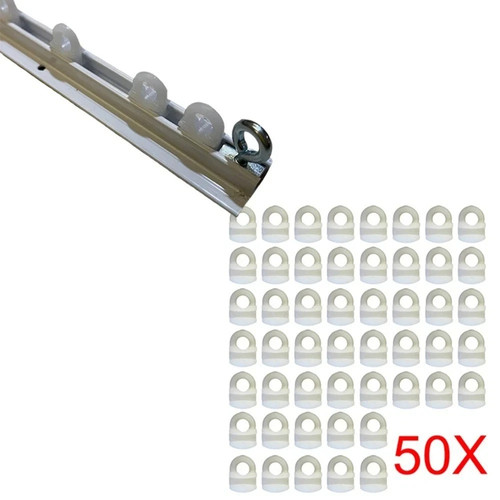50x curtain track gliders - 50x,