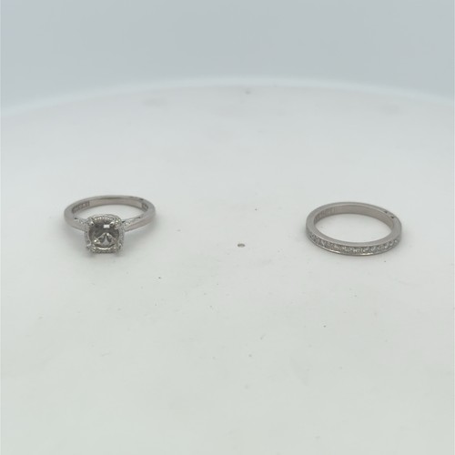 Tacori 18k white gold diamond - tacori,