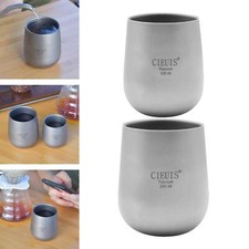 Double Wall Titanium Cup