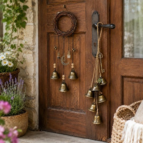 Handcrafted brass and iron - brass,