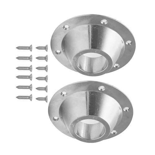 Table bases aluminium - 2x, rv