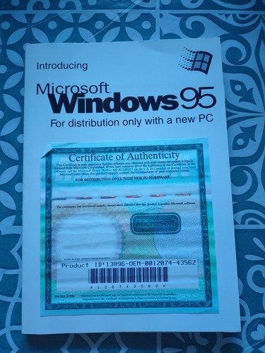 Used 1995 microsoft windows - *used*,