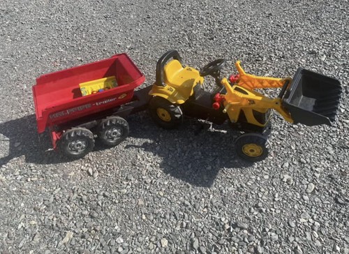 Rolly tractor trailer back - rolly, trailer,