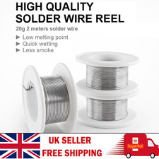 Solder Wire 20g 2M Reel Tin Lead Alloy No-Clean Flux Core Low Melting Point
