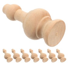 8 Pcs Porch Flag Toppers Wood