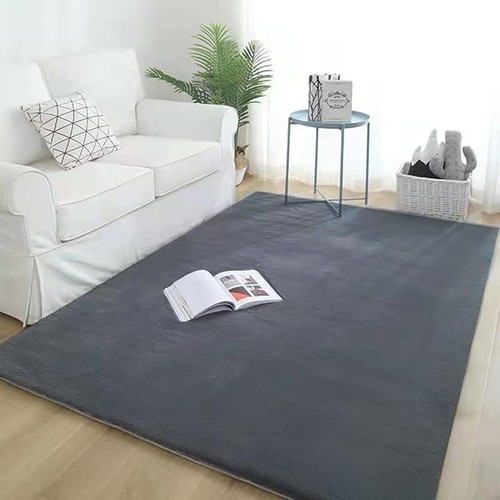 Natural faux rabbit fur - fur, rug
