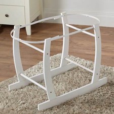 Moses Basket Rocking Stand White