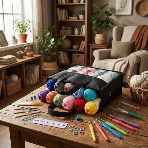 113pcs diy crochet hook set - 59/113pcs,