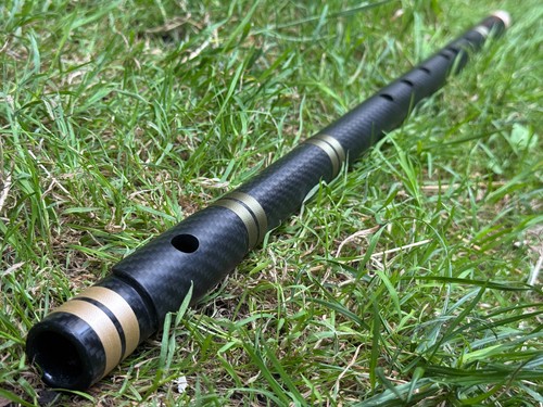 Carbon bansuri low c flute - /,