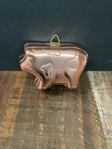 Vintage copper mold - vintage, pig