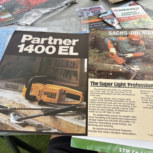 Chainsaw brochures partner - chainsaw,