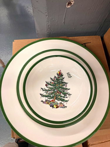 Spode christmas tree piece - spode,