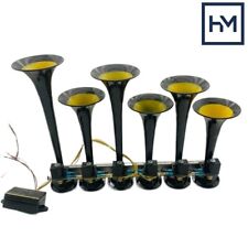 6 PIPE AIR HORN BASURI 24V 130 dB 16 MELODIES TRUCK LORRY