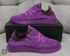 Adidas Deerupt Dragon Ball Z Son Gohan Purple Gum Shoes Men's Size 11.5 (D97052)