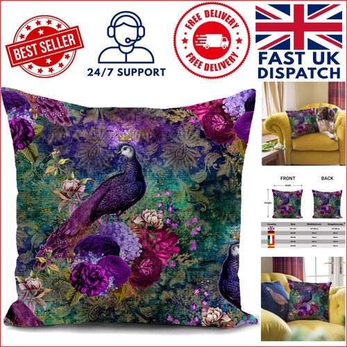 Vibrant double sided peacock - vibrant, double-sided