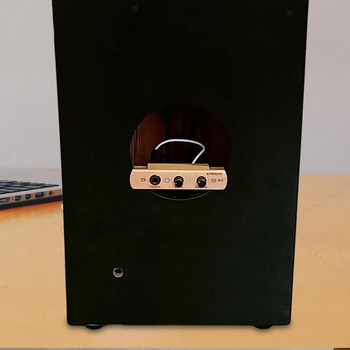 Cajon drum sound hole - drum, pickup