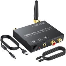 PROZOR Bluetooth DAC Converter 192kHz Digital to Analog Converter (PST106c01s)